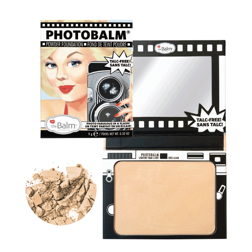 theBalm PhotoBalm- Powder Foundation - Light Medium, 9g/0.3 oz theBalm PhotoBalm- Powder Foundation - After Dark on white background