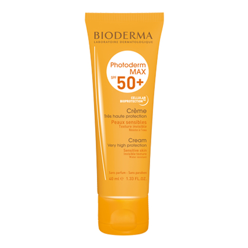 Bioderma Photoderm MAX Cream SPF 50+, 40ml/1.33 fl oz Bioderma Photoderm MAX Cream SPF 50+ on white background