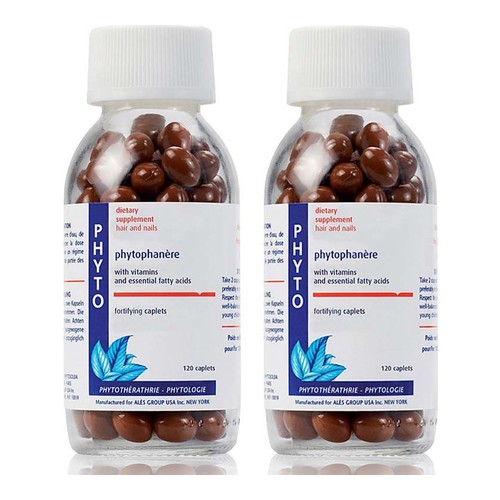 Phyto Phytophanere Hair and Nails Diet Sup DU0, 120 capsules Phyto Phytophanere Hair and Nails Diet Sup DU0 on white background