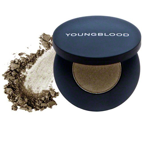 Youngblood Pressed Individual Eyeshadow - Topaz, 2g/0.071 oz Youngblood Pressed Individual Eyeshadow - Alabaster on white background