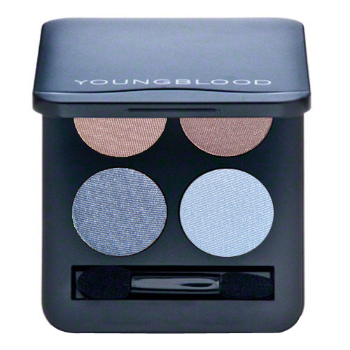 Youngblood Pressed Mineral Eyeshadow Quad - City Chic on white background