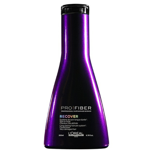 Loreal Professional Paris Pro Fiber Recover Conditioner on white background