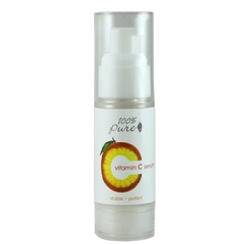100% Pure Organic Vitamin C Serum, 30ml/1 fl oz 100% Pure Organic Vitamin C Serum on white background