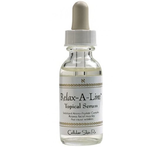 Cellular Skin Rx Relax-A-Line Topical Serum on white background