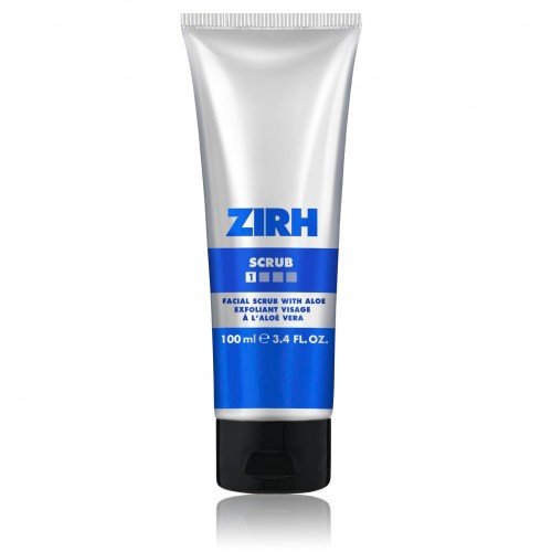 Zirh SCRUB Aloe Facial Exfoliator, 100ml/3.4 fl oz Zirh on white background