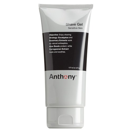Anthony Logistics Shave Gel, 177ml/6 fl oz Anthony Logistics Shave Gel on white background