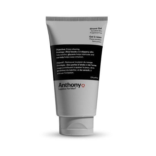 Anthony Logistics Shave Gel, 177ml/6 fl oz Anthony Logistics Shave Gel on white background