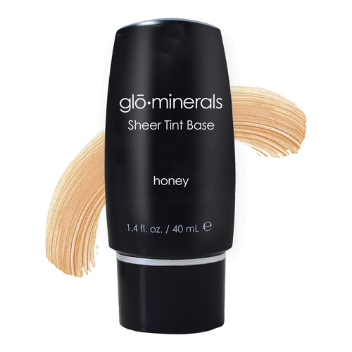 gloMinerals Sheer Tint Base - Honey, 40ml/1.4 fl oz gloMinerals Sheer Tint Base - Beige on white background