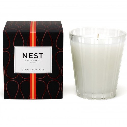 Nest Fragrances One O'Clock Oriental Orchid Classic Candle, 230g/8.1 oz Nest Fragrances Bamboo Classic Candle on white background