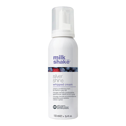 milk_shake Silver Shine Whipped Cream, 100ml/3.4 fl oz milk_shake Silver Shine Whipped Cream on white background