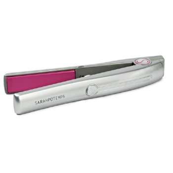 Sarah Potempa Mini Touch Up Iron - Silver, 1 piece Sarah Potempa on white background