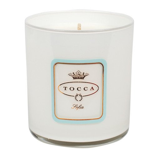 Tocca Beauty Candela Collection - Yma: Guava & Red Currant, 300g/10.6 oz Tocca Beauty Candela Collection - Bali: Divine Champaca Flower on white background