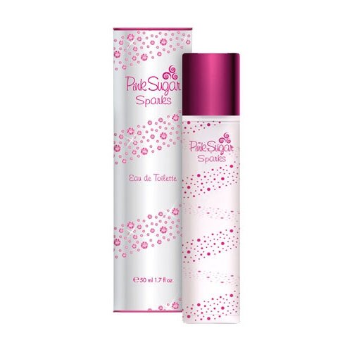 Aquolina Pink Sugar Sparks Eau de Toilette Natural Spray, 50ml/1.7 fl oz Aquolina on white background
