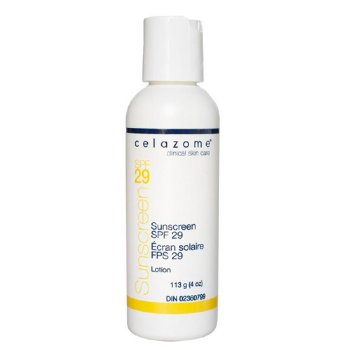 Celazome Full-Spectrum Sunscreen SPF 29, 113g/4 oz Celazome Full-Spectrum Sunscreen SPF 29 on white background