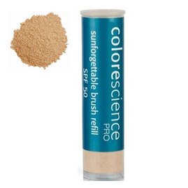 Colorescience Sunforgettable Mineral Powder SPF 50 REFILL - Medium (Perfectly Clear) MATTE Colorescience Sunforgettable Mineral Powder SPF 50 REFILL - Medium (Perfectly Clear) MATTE on white background