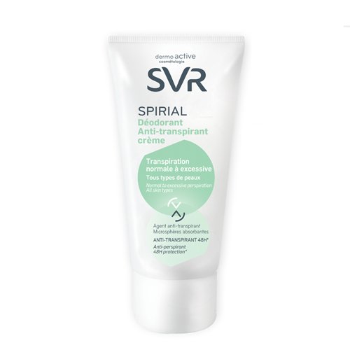SVR Lab Spirial Deodorant Cream, 50ml/1.7 fl oz SVR Lab Spirial Deodorant Cream on white background