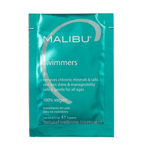 Malibu C Swimmers Solution Treatment, 12 x 5g/0.2 oz Malibu C Swimmers Solution Treatment on white background