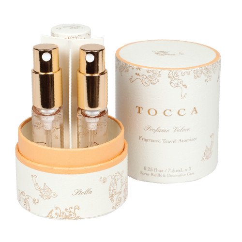 Tocca Beauty  on white background