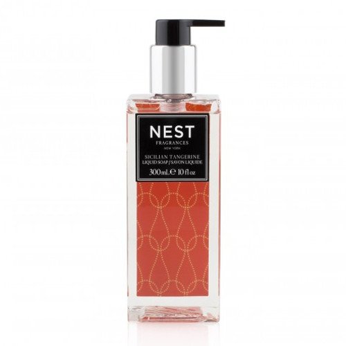 Nest Fragrances Orange Blossom Liquid Soap, 300ml/10 fl oz Nest Fragrances Bamboo Liquid Soap on white background