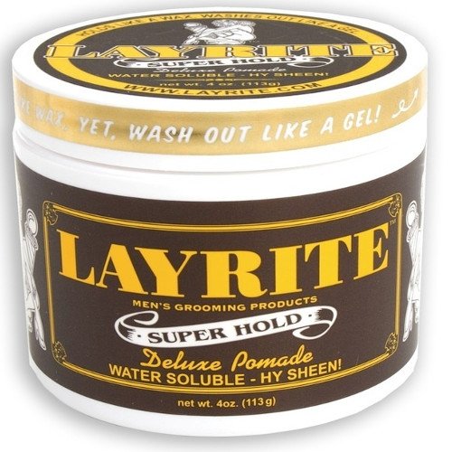 Layrite Super Hold Pomade, 113g/4 oz Layrite Super Hold Pomade on white background