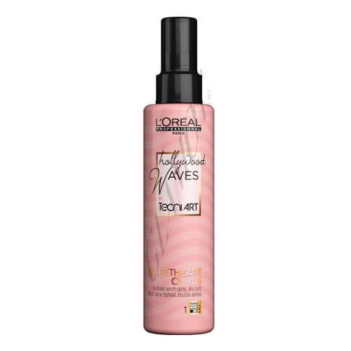 L'oreal Professional Paris Sweetheart Curls Hollywood Waves, 150ml/5.1 fl oz Loreal Professional Paris Sweetheart Curls Hollywood Waves on white background