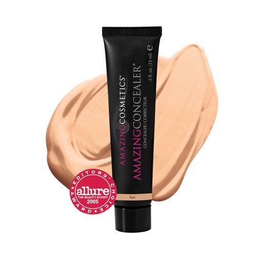 AmazingCosmetics AmazingConcealer - Medium Tan, 15ml/0.50 fl oz AmazingCosmetics AmazingConcealer - Dark Beige on white background
