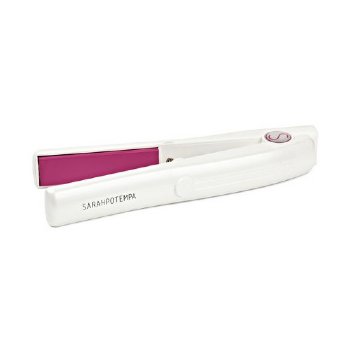 Sarah Potempa Mini Touch Up Iron - White, 1 piece Sarah Potempa on white background