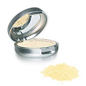 T LeClerc Loose Powder Travel Box - Chair Ocree, 7g/0.2 oz T LeClerc Loose Powder Travel Box - Banane on white background