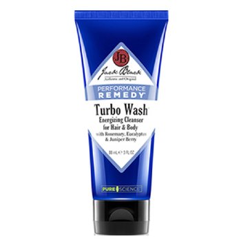 Jack Black Turbo Wash Energizing Cleanser for Hair & Body, 90ml/3 fl oz