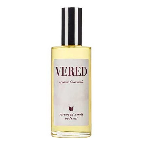 Vered Organic Botanicals Signature Scent Luxury Body Oil, 100ml/3.4 fl oz Vered Organic Botanicals Body Oil - Muscle Soothing on white background