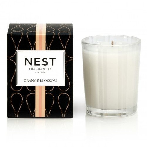 Nest Fragrances Orange Blossom Votive Candle, 57g/2.4 oz Nest Fragrances Bamboo Votive Candle on white background