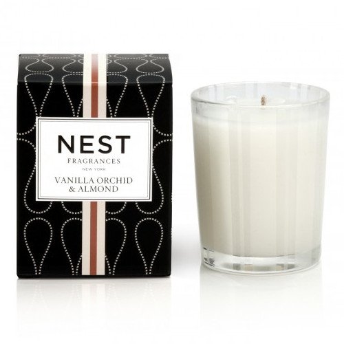 Nest Fragrances Orange Blossom Votive Candle, 57g/2.4 oz Nest Fragrances Bamboo Votive Candle on white background