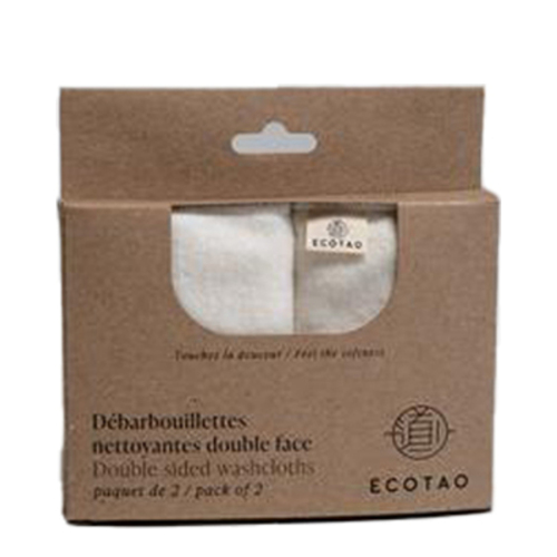ECOTAO  Facial Cloth on white background
