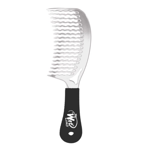 Wet Brush Wet Comb - Blackout, 1 piece Wet Brush Wet Comb - Blackout on white background
