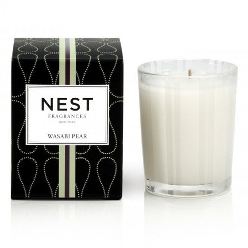 Nest Fragrances Orange Blossom Votive Candle, 57g/2.4 oz Nest Fragrances Bamboo Votive Candle on white background