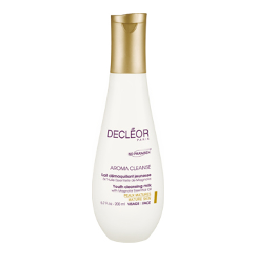Decleor Youth Cleansing Milk, 200ml/6.8 fl oz Decleor Youth Cleansing Milk on white background